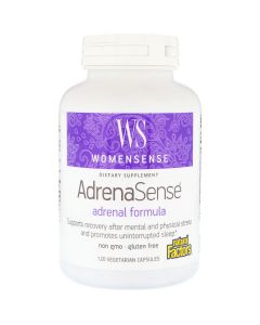 Комплекс для поддержки надпочечников Natural Factors, WomenSense, AdrenaSense, 120 капсул
