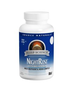 Комплекс для Нормализации Сна, NightRest, Source Naturals, 50 таблеток