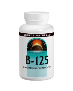 Комплекс Витаминов Группы B 125мг, Source Naturals, 60 таблеток