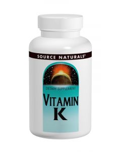 Вітамін К 500мкг, Source Naturals, 200 таблеток