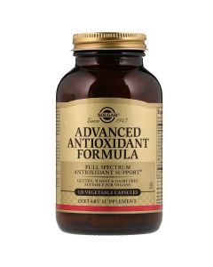 Антиоксидантна Формула, Advanced Antioxidant Formula, Solgar, 120 капсул