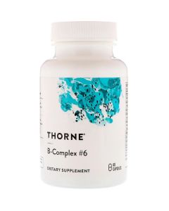 В-Комплекс №6, B-Complex №6, Thorne, 60 капсул