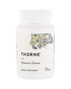 Калій Цитрат, Potassium Citrate, Thorne, 90 капсул