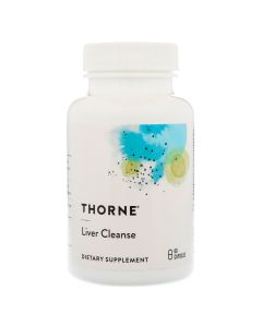 Натуральный Комплекс Очистка Печени, Liver Cleanse, Thorne, 60 капсул