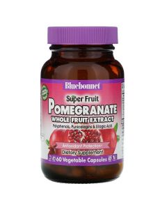 Екстракт плодів Граната, Pomegranate Extract, Bluebonnet Nutrition, 60 вегетаріанських капсул