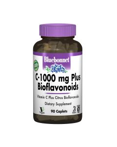 С-1000 + Бiофлавоноїди, Bluebonnet Nutrition, 90 капсул