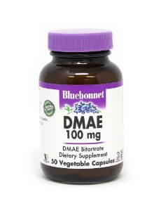 Діметіламіноетанол, DMAE, 100 мг, Bluebonnet Nutrition, 50 рослинних капсул