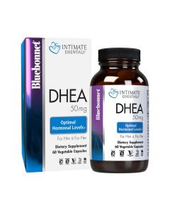 Дегідроепіандростерон, 50 мг, Intimate Essenitals, DHEA, Bluebonnet Nutrition, 60 вегетаріанських капсул