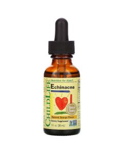 Жидкая Эхинацея для Детей с Апельсиновым Вкусом, Echinacea, ChildLife, 30 мл