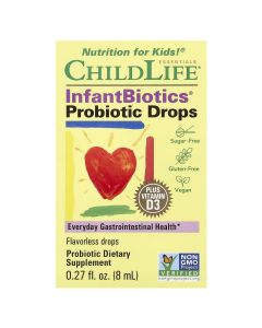 Пробиотики для иммунитета ребенка в каплях, InfantBiotics, Probiotic Drops, ChildLife, 8 мл