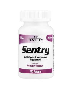 Мультивітаміни та мультимінерали для жінок, Sentry Women, Multivitamin & Multimineral Supplement, 21st Century, 120 таблеток