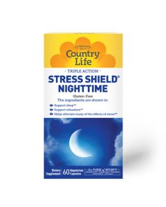 Комплекс для Здорового Сну, Stress Shield, Country Life, 60 вегетаріанських капсул
