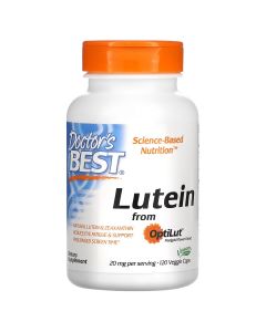 Лютеїн 10мг, OptiLut, Doctor's Best, 120 гелевих капсул