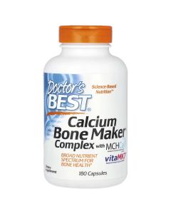 Комплекс для кісток, Calcium Bone Maker Complex with MCHCal, Doctor's Best, 180 капсул