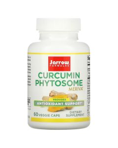 Фітосоми Куркуміну 500 мг, Curcumin Phytosome Meriva, Jarrow Formulas, 60 гелевих капсул