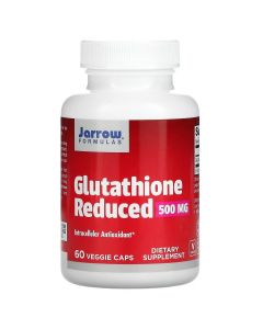 Глутатіон відновлений, 500 мг, Glutathione Reduced, Jarrow Formulas, 60 вегетаріанських капсул