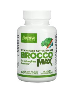 Мірозіназа, Екстракт броколі, Myrosinase Activated SGS, BroccoMax, Jarrow Formulas, 60 вегетаріанських капсул