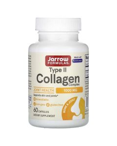 Коллаген II типа, 1000 мг, Type II Collagen Complex, Jarrow Formulas, 60 капсул