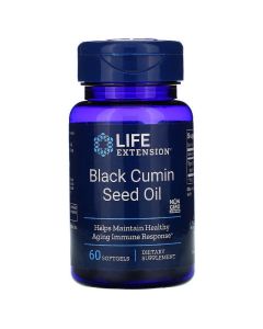 Масло семян черного тмина, Black Cumin Seed Oil, Life Extension, 60 капсул