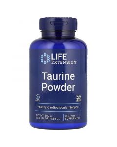 Таурин в порошке, Taurine Powder, Life Extension, 300 гр
