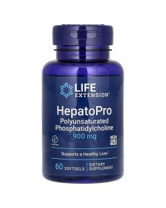 Фосфатидилхолін, 900 мг, HepatoPro, Life Extension, 60 гелевих капсул