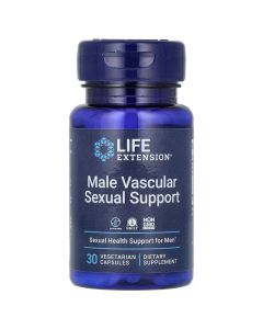 Підтримка чоловічої сексуальності, 100 мг, Male Vascular Sexual Support, Life Extension, 30 вегетаріанських капсул