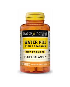 Сечогінні пігулки з калієм, Water Pill With Potassium, Mason Natural, 90 пігулок