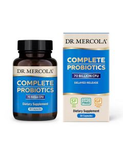 Комплекс Пробіотиків, Complete Probiotics 70 Billion, Dr. Mercola, 30 капсул