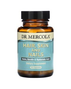 Здоров'я волосся, шкіри та нігтів, Hair, Skin and Nails, Dr. Mercola, 30 капсул