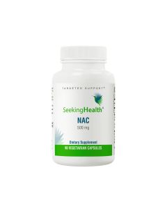 NAC (N-Ацетил-L-Цистеїн), 500 мг, N-Acetyl-L-Cysteine, Seeking Health, 90 вегетаріанських капсул