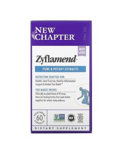 Протизапальний Комплекс, Zyflamend, New Chapter, 60 гелевих капсул