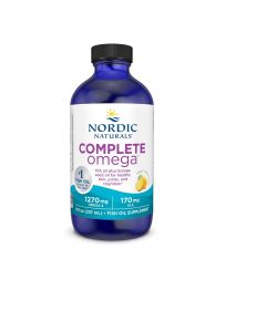 Омега Комплекс з Лимоном, Nordic Naturals, Complete Omega, 237 мл