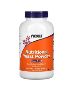 Сухі харчові дріжджі, Nutritional Yeast Powder, Now Foods, 284 гр