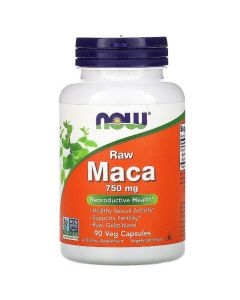 Перуанська Мака 750мг, Now Foods, 90 вегетаріанських капсул