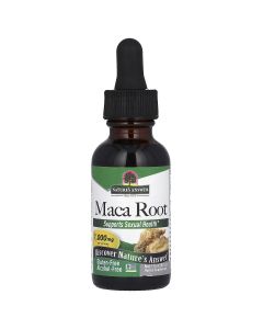 Мака, 1000 мг, без спирту, Maca Root, Alcohol-Free, Nature's Answer, 30 мл