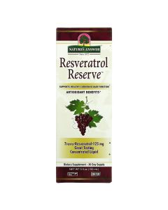 Ресвератрол, Resveratrol Reserve, Nature's Answer, 150 мл