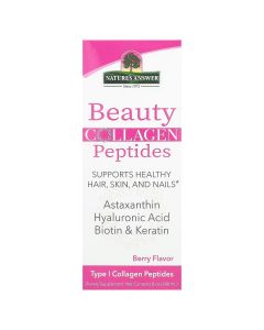 Колагенові пептиди краси, смак ягід, Beauty Collagen Peptides, Nature's Answer, 240 мл