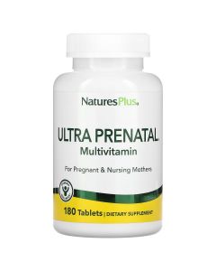 Мультивітаміни Ультрапренатальні, Ultra Prenatal Multivitamin, Natures Plus, 180 таблеток