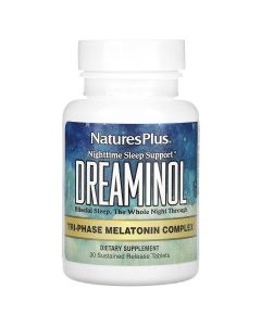 Комплекс для крепкого сна, Dreaminol, Natures Plus, 30 таблеток