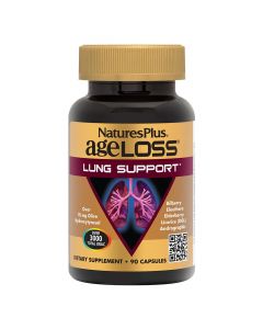 Комплекс Для Підтримки легень, AgeLoss Lung Support, Natures Plus, 90 капсул