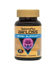 Комплекс Для Підтримки Мозку, AgeLoss Brain Support, Natures Plus, 60 капсул