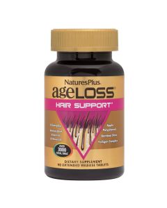 Комплекс для волосся AgeLoss, Hair Support, Natures Plus, 90 таблеток