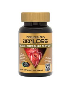 Поддержка кровяного давления, Ageloss Blood Pressure, Natures Plus, 90 таблеток