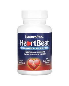 Комплекс для Поддержки Сердечно-Сосудистой Системы, Heart Beat, Natures Plus, 90 таблеток