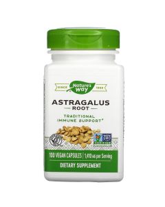 Корень Астрагала, Astragalus Root, Nature's Way, 470 mg, 100 Капсул