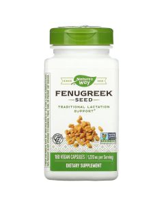 Пажитник, Fenugreek Seed, Nature's Way, 610 мг, 180 капсул