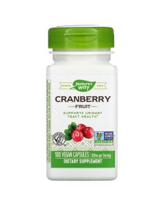 Журавлина, 930 мг, Cranberry Fruit, Nature's Way, 100 вегетаріанських капсул