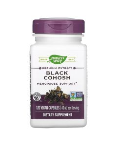 Клопогон, 40 мг, Black Cohosh, Nature's Way, 120 вегетаріанських капсул