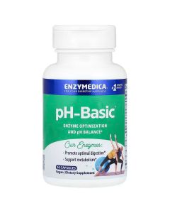 Ферменты для поддержания pH баланса, pH-Basic, Enzymedica, 90 капсул