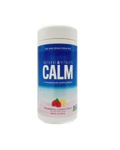 Антистресовий напій, смак малина лимон, CALM, Powder Raspberry Lemon, Natural Vitality, 113 гр